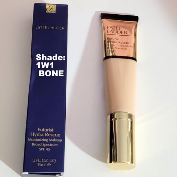 Estee Lauder Futurist Hydra Rescue Moisturizing Foundation Shades: 3W1 or 1N1 - Picture 15 of 15